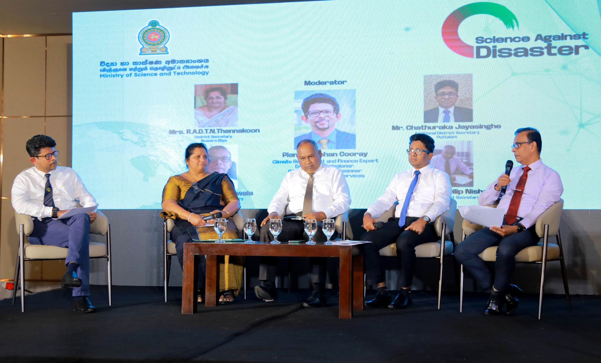 ආපදාවන්ට එරෙහිව විද්‍යාව - දේශගුණික විපර්යාස හා බැඳී ආපදා සූදානම ශක්තිමත් කිරීමේ ජාතික වැඩසටහන එළි දක්වයි. - 15.01.2026