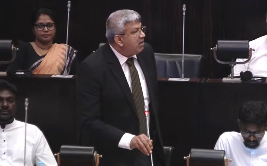 ඉරාන නෞකාව පිළිබද පතුරුවා හරින අසත්ය ප්රචාරයන්ට අමාත්ය හර්ෂණගෙන් පිළිතුරු. - 07.03.2026