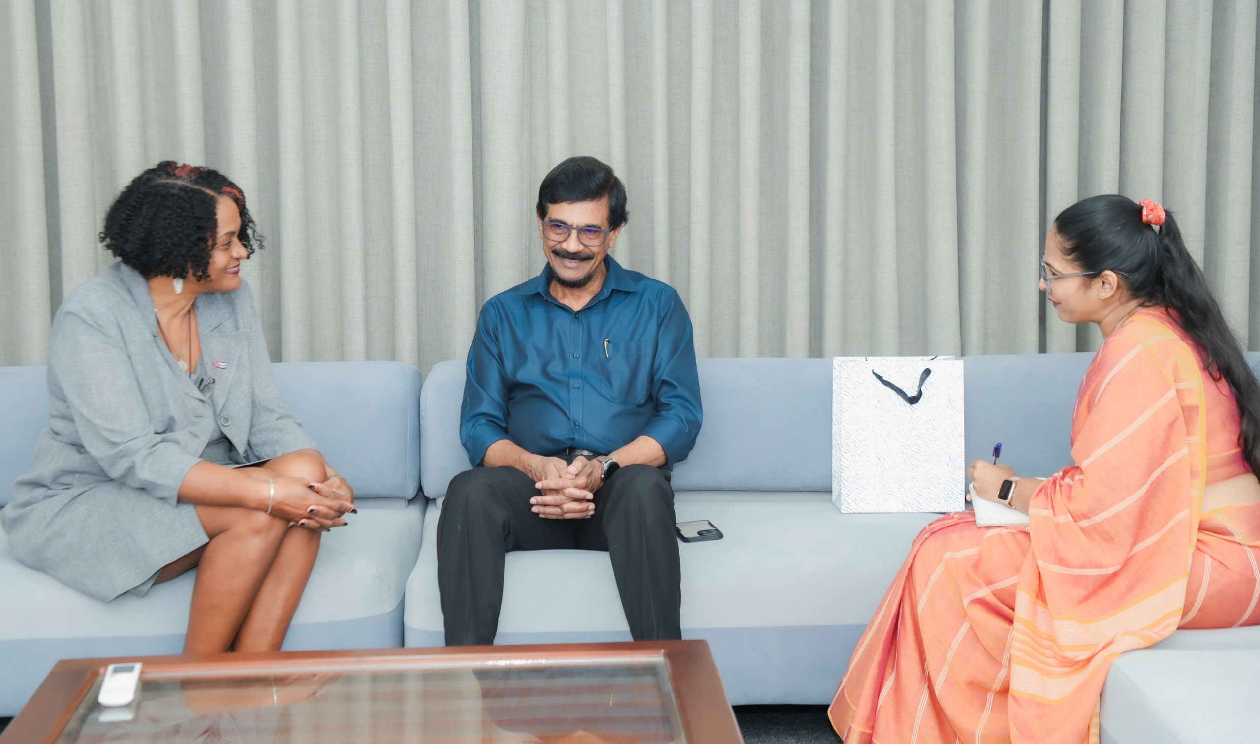 ජවිපෙ ප්රධාන ලේකම් සහ කියුබානු තානාපති අතර හමුවක්. - 03.03.2026