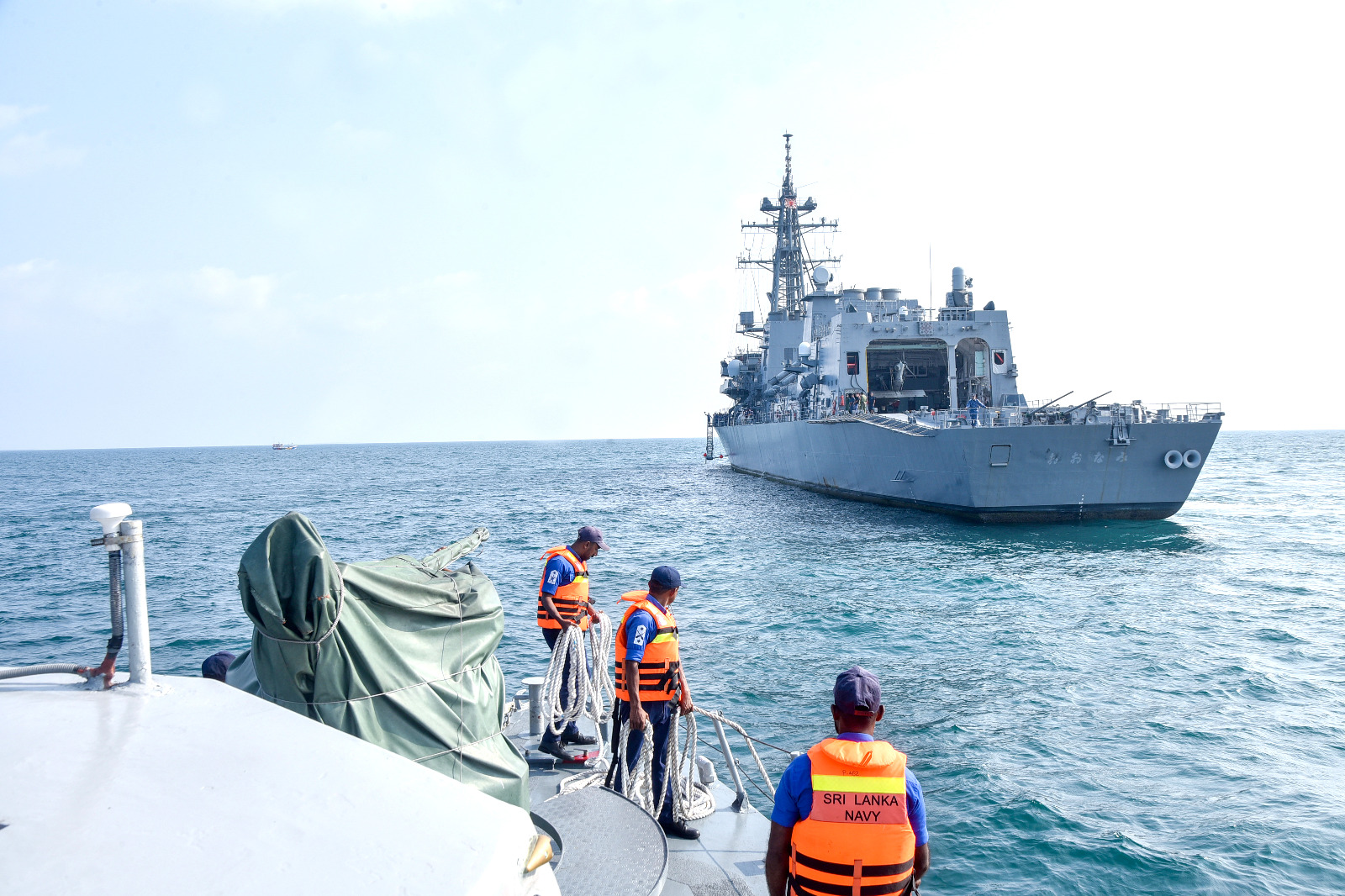 ජපාන යුද නෞකාවේ රෝගියෙකුට ශ්රී ලංකා නාවික හමුදාවේ MEDEVAC සහාය - 07.03.2026