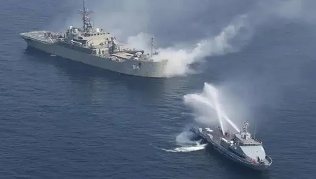 ඉරාන නැවක් ශ්‍රී ලංකා මුහුදේදි අනතුරකට පත්වේ. - 04.03.2026