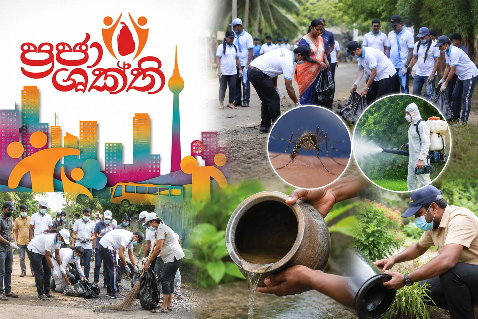 ඩෙංගු මර්දනයට 'ප්රජා ශක්ති' ජාතික වැඩපිළිවෙළ ඇරඹේ. - 22.06.2026
