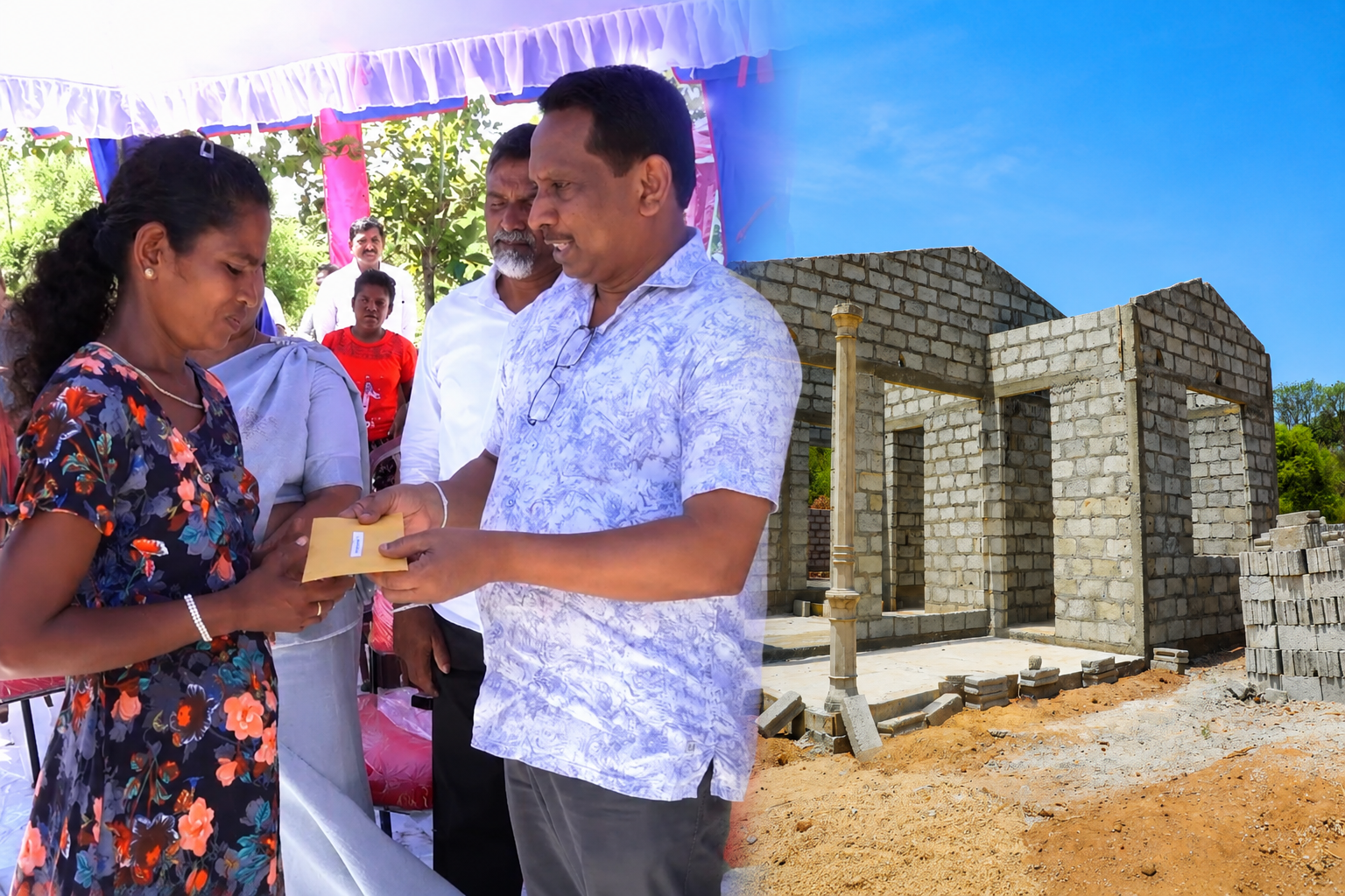 දිට්වා ආපදාවෙන් නිවාස අහිමි වූ පවුල් 16කට නව නිවාස කඩිනමින් ඉදිවේ. - 20.07.2026