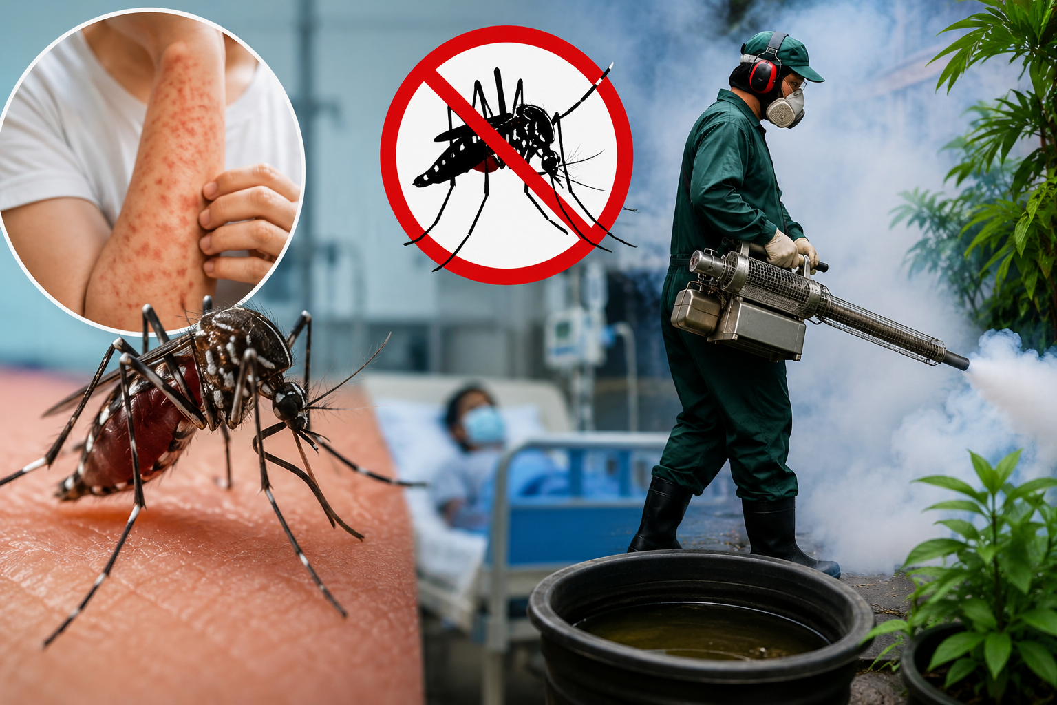 ජූලි 2 වන විට ඩෙංගු රෝගීන් 5,868ක් . බදුල්ල, කුරුණෑගල සහ පුත්තලමට විශේෂ අවධානය - 04.07.2026